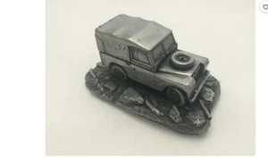 4X4 Series 2   Pewter Effect 1.43 Scale Model Car Made In Sheffield - Picture 1 of 1