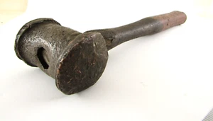 Used Copper Hammer, 2 1/4" X 1 3/4" Diameter Head - Picture 1 of 10