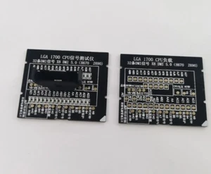 1 Stück* Desktop LGA1700 CPU Sockel Tester Dummy Load Fake Load mit LED Anzeige - Bild 1 von 5