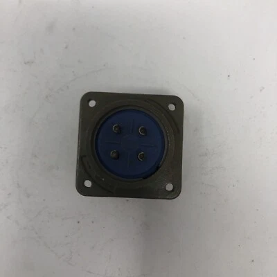 VINTAGE AMPHENOL CIRCULAR CONNECTOR CONTACT SOCKET 4-370 3102A-22-10S - NOS - Image 1 of 2