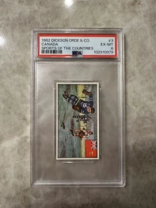 1962 Toronto Maple Leafs Dickson Orde Sport of the Countries Canada PSA 6 Hockey - Bild 1 von 4