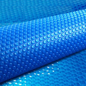 600 Micron 10M X 4M Solar Swimming Pool Cover Bubble Blanket Blue 3Y Warranty - Picture 1 of 6