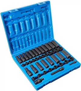 Grey Pneumatic 1643RD 3/8" Drive Standard and Deep Length Impact Socket Set - Picture 1 of 2