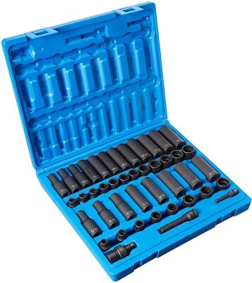 Grey Pneumatic 1643RD 3/8" Drive Standard and Deep Length Impact Socket Set