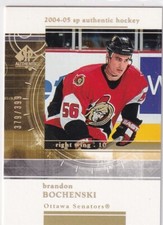 04/05 UD SP AUTHENTIC BRANDON BOCHENSKI 05/06 REDEMPTION RC ROOKIE /399 #RR49