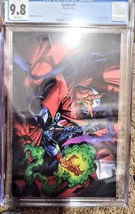 Spawn #1 CGC 9.8 Todd McFarlane Mexican FOIL Virgin( Excellent Slab) - Picture 1 of 2