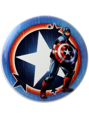 Marvel DyeMax Disc Golf Westside Discs Captain America Fuzion Shield 175g - Image 1 of 2
