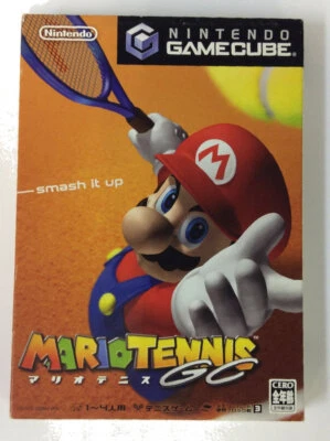 Nintendo Game Cube Mario Tennis GC Japan Version w/ Box and Manual 1766 SP - Image 1 of 4