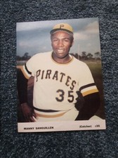 1971 Manny Sanguillen Team Issued-Pittsburgh Pirates-Nice Shape
