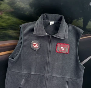 Columbia Dale Earnhardt Vest Mens Medium Vintage Memoriam Patched #3 Biker Moto - Picture 1 of 13