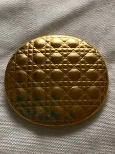 Only a few Christian Dior Perfume NOVELTY mirror GOLD NEW antique Cannage JAPAN - Picture 1 of 3