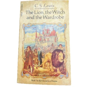 The Lion, the Witch and the Wardrobe C.S. Lewis 1950 Vintage Paperback - Picture 1 of 13