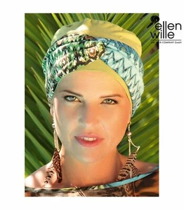 Bando Headband - Blue Pattern Color - Latifa Collection - Ellen Wille Headwear - Picture 1 of 2
