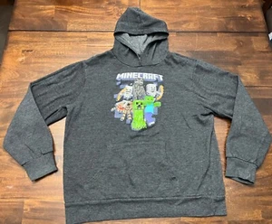 Mad Engine Minecraft Hoodie w/ Kangaroo Pocket Youth size 18/20 - Picture 1 of 5