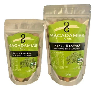 Nueces de macadamia tostadas con miel Foto 1 de 2