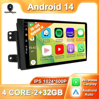 32GB Für Suzuki SX4 2006-2013 Carplay Autoradio Android 14 GPS NAVI DAB+WIFI DSP - Bild 1 von 4