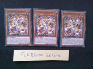 YUGIOH LOT DE 3 Rocherigolo Farce-Gamins SAST-FR022 -VF/Commune-