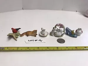 Miniatures Figurines Lot Dollhouse Shadowbox Vintage Collection Lot# 4 - Picture 1 of 12