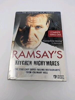 Gordon Ramsay’s Kitchen Nightmares DVD Complete Series 1 NEW SEALED UNOPENED - Image 1 of 4