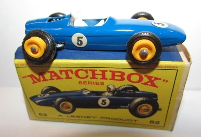Matchbox Lesney 52 BRM auto da corsa - Immagine 1 di 4