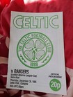 CELTIC V RANGERS RESERVE CUP SEMI FINAL 26th December 1985 (10, UpSr)