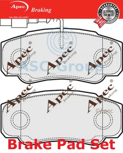 Apec Rear Brake Pads Set EO Quality Replacement with Wear Indicator PAD1554 - Imagen 1 de 1