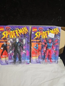 Marvel Comics Spiderman Tombstone & Scarlet Spider 6" Lot Of 2 - Picture 1 of 7