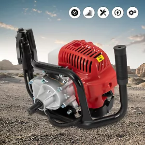 2-Stroke Post Hole Digger Petrol Digger Posthole Auger Fence Power 52CC Digger - Picture 1 of 12