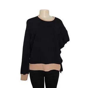 NWT N 21 Black and Pink One Sleeve Shirt for Woman Size 14 - Picture 1 of 7