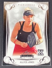 2023 Leaf Pickleball Premier Edition - Allyce Jones #7 - Silver Foil RC