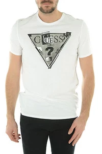 Camiseta GUESS Hombre Mangas Cortas M44I18 Blanco - Imagen 1 de 2