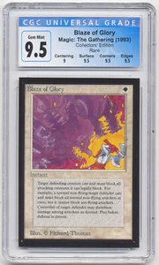 Graded Blaze of Glory CGC 9.5 GEM MINT Collectors' Edition CE MTG Reserved List! - Picture 1 of 2