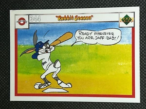 1990 Upper Deck Looney Tunes RABBIT SEASON #344 MIGHTY ANGELO #359 - Bild 1 von 2