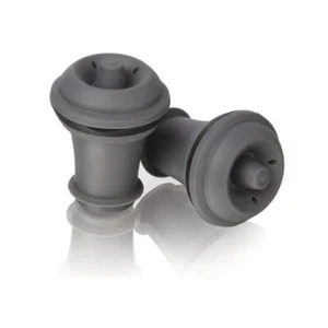 Set de 2 bouchons pour pompe à vin caoutchouc 2.5 cm vacuvin - Imagen 1 de 3