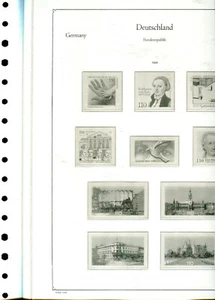 Kabe "without fold" Federal Republic of Germany 1999 - 2002-in springback binder-NP 165,-- € (Z576) - Picture 1 of 1