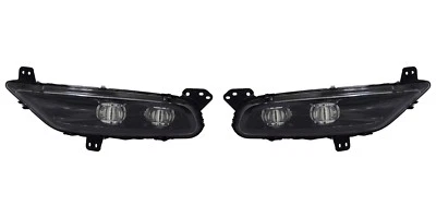 CHRYSLER 300 2015-2019 LUCES ANTINIEBLA LED DERECHA IZQUIERDA LUCES DE CONDUCCIÓN CON PAR DE BOMBILLAS NUEVO Foto 1 de 4