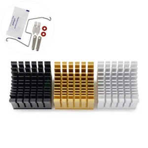 Multi Compatible Aluminium Heatsink Cooler PC Northbridge Chipset Cooling Fin - Picture 1 of 32