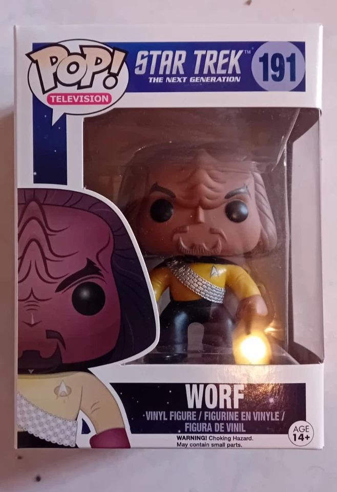 Funko POP! Television #191 Star Trek TNG - Lt. Worf - Immagine 1 di 1