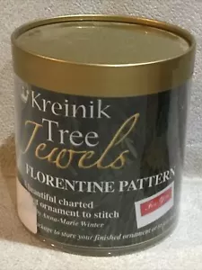 Kreinik Baumschmuck Florentiner Muster Ornament Bastelset mit Anleitung. NEU - Bild 1 von 7