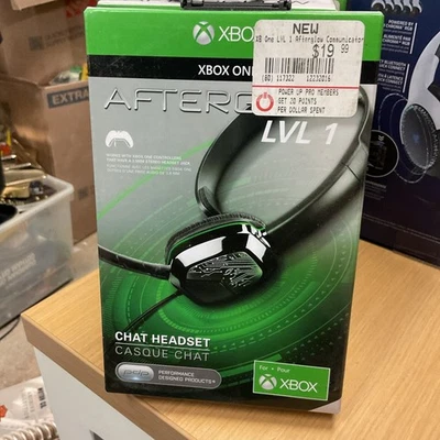 XBOX One afterglow LVL 1chat headset - Image 1 of 3