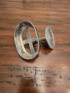 Soporte de jabonera de montaje en pared ESTÁNDAR de colección cromo níquel? Industrial Whs1 - Imagen 1 de 5