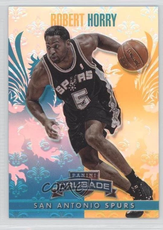 2013-14 Panini Crusade Crusade Teal /249 Robert Horry #52 - Image 1 of 2