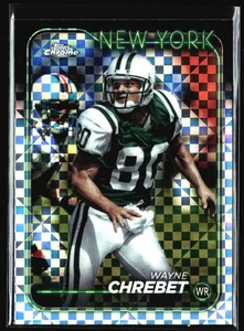 2024 Topps Chrome x fractor Wayne Chrebet New York Jets #149 - Picture 1 of 2