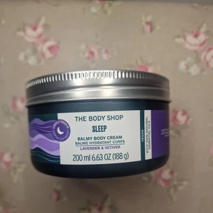 The Body Shop Sleep Balmy Body Cream 200ml Bedtime Deep Sleep Lavender - Picture 1 of 1