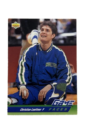 Excelente: De colección 1992-93 Cubierta superior Christian Laettner Minnesota Timberwolves Foto 1 de 2