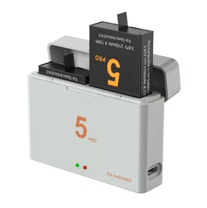 Dual Battery Charger for Osmo Action 5 Pro / Osmo 360 - Picture 1 of 5