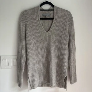 Suéter de cachemir para mujer TSE For Neiman Marcus talla mediana gris - Imagen 1 de 11