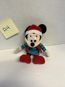 Disney Store SANTA MINNIE CHRISTMAS PLÜSCH BEANIE - Bild 1 von 3