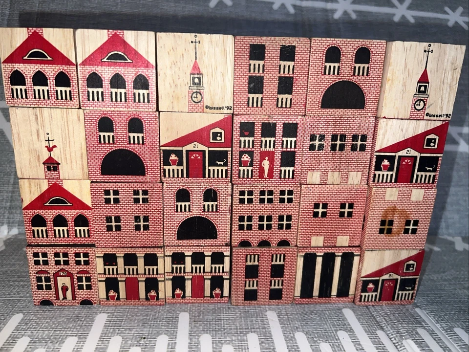 Bissell Blocks building set 24 blocks - Image 1 of 4