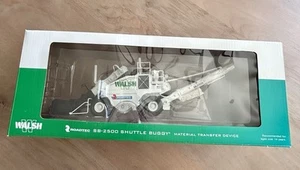 First Gear #59-3267 Walsh Construction Roadtec SB-2500 Shuttle Buggy Diecast New - Picture 1 of 15
